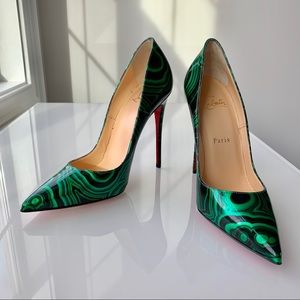 ❌SOLD❌Christian Louboutin So Kate Malachite